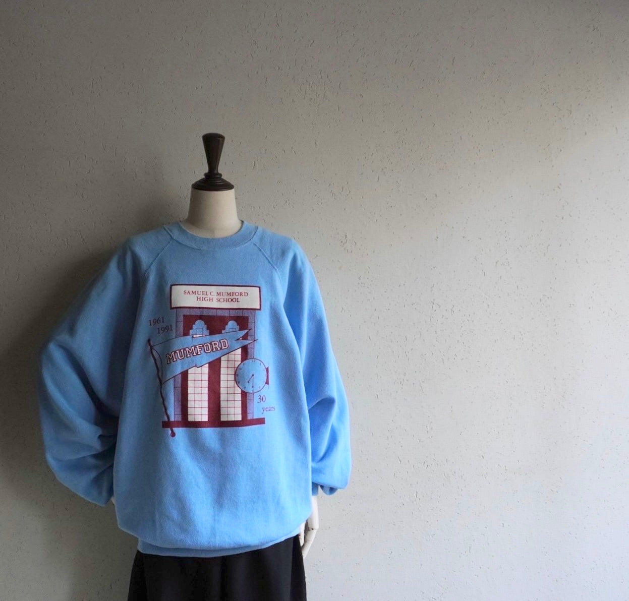 90s Printed Sweater Made in USA