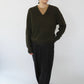 60s Pure Wool V Neck Knit Made in Ireland