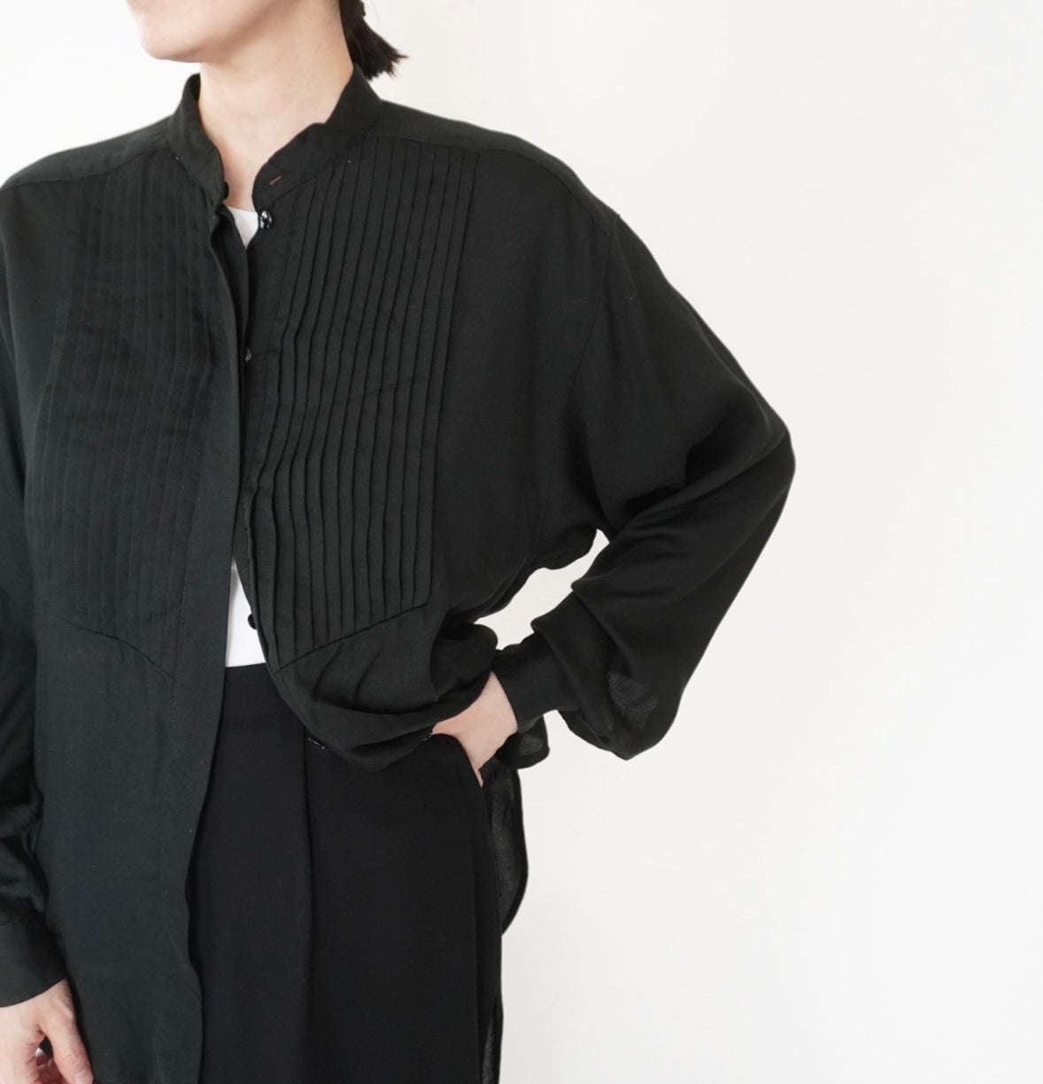 90s Pleat Design  Shirt