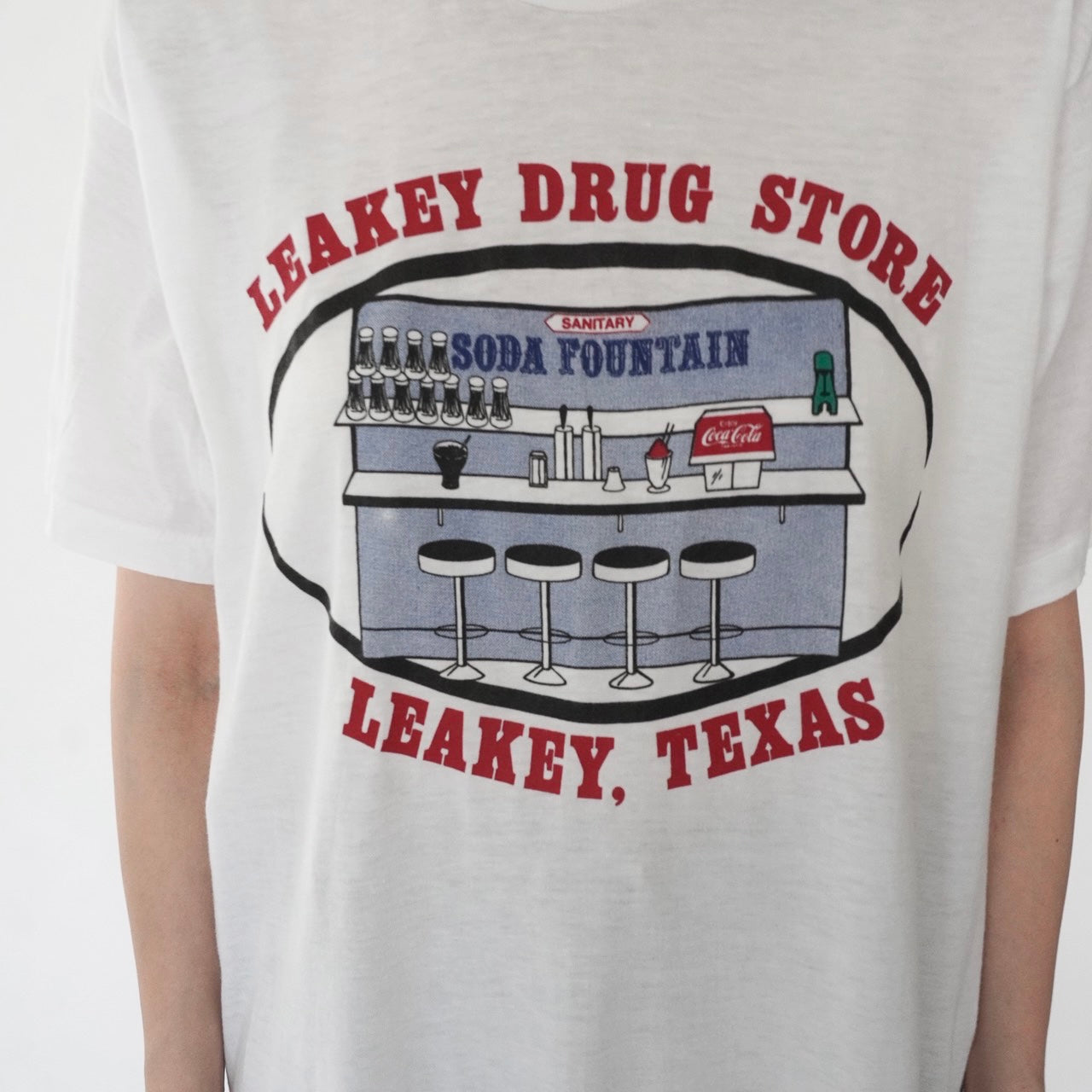 80s Printed T-shirt Made in USA