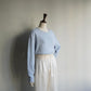 90s Light Blue Top