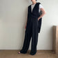 90s Pleated Design Two-Piece