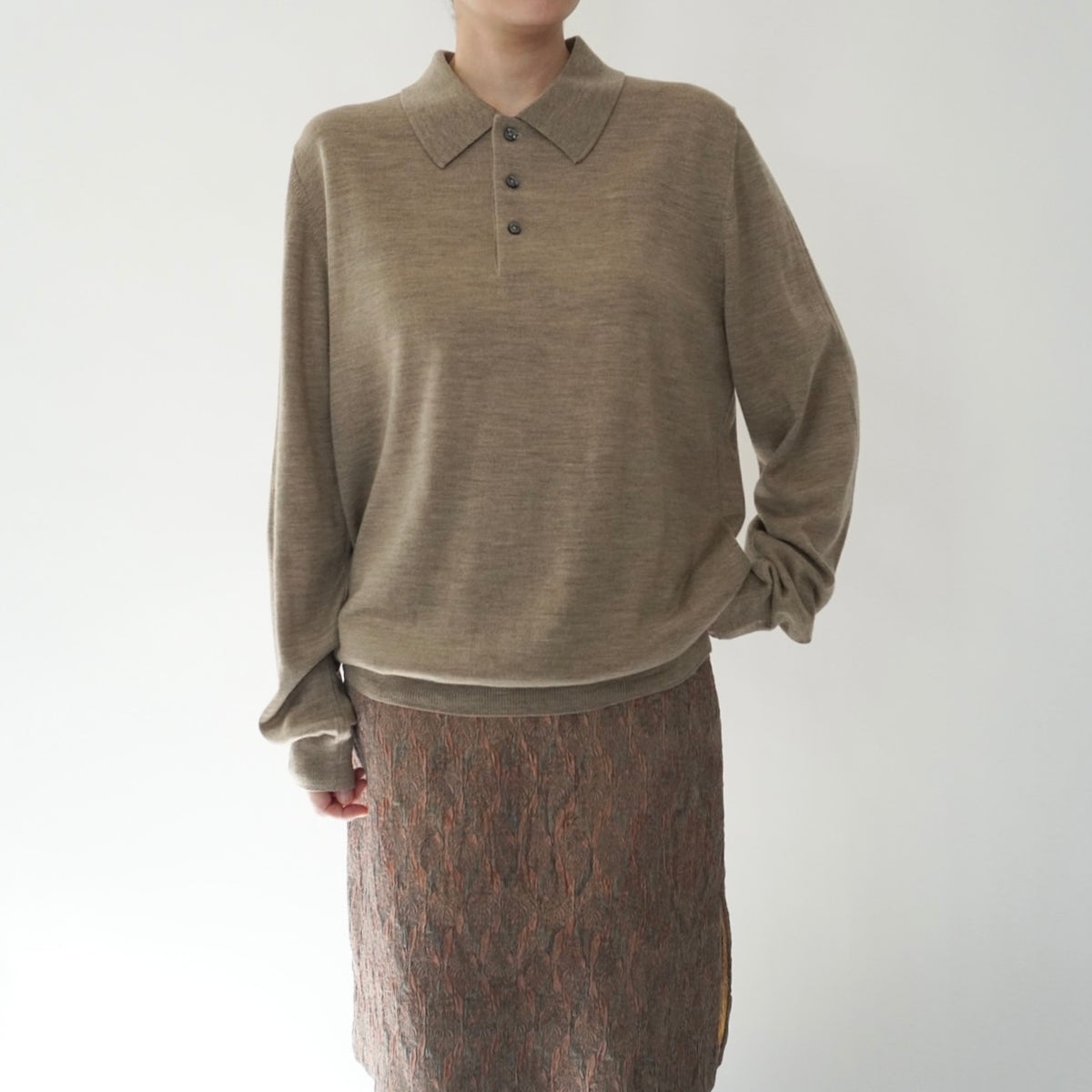 Merino Wool Knit Top
