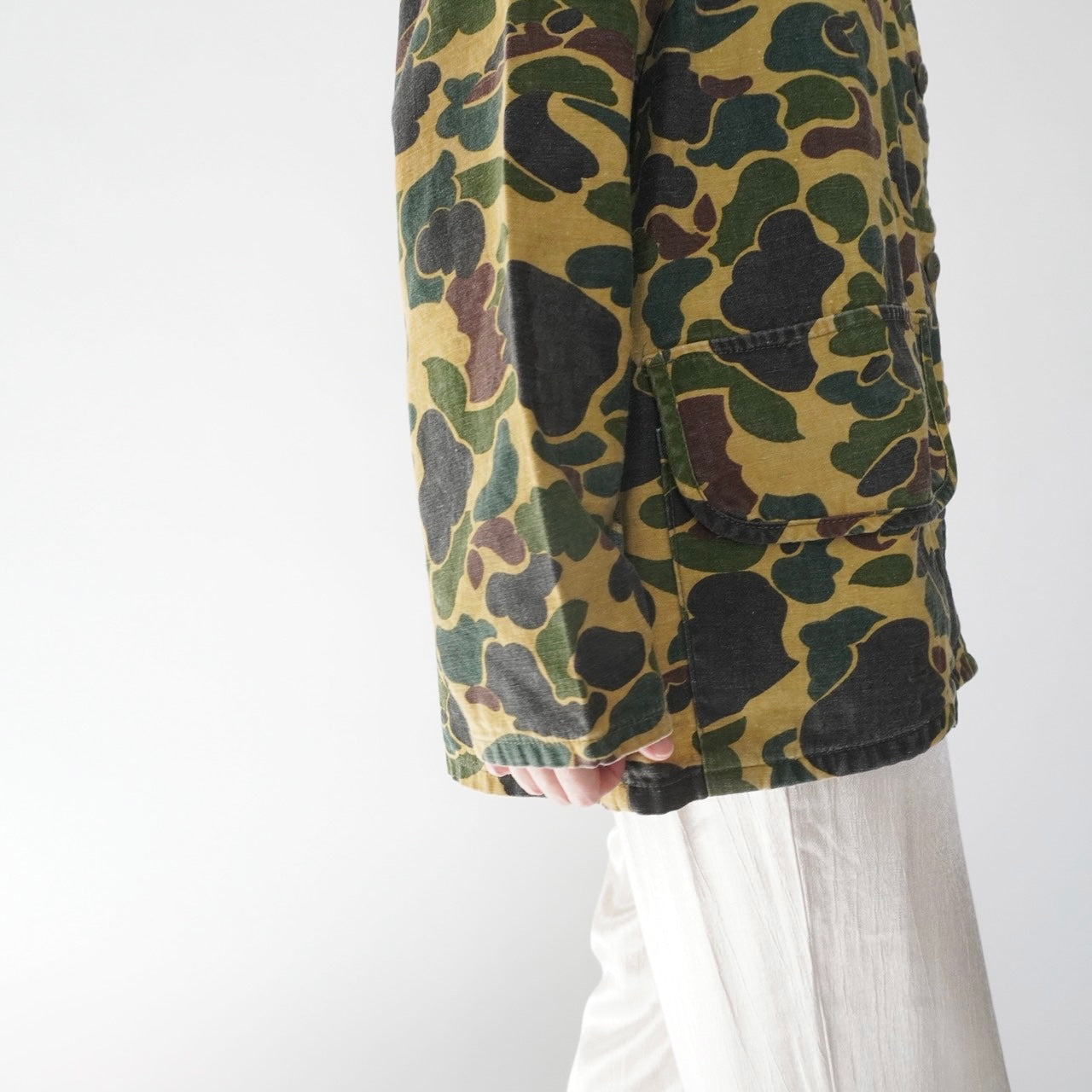70s Camouflage Jacket Made in USA