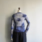 Mesh Blue Top