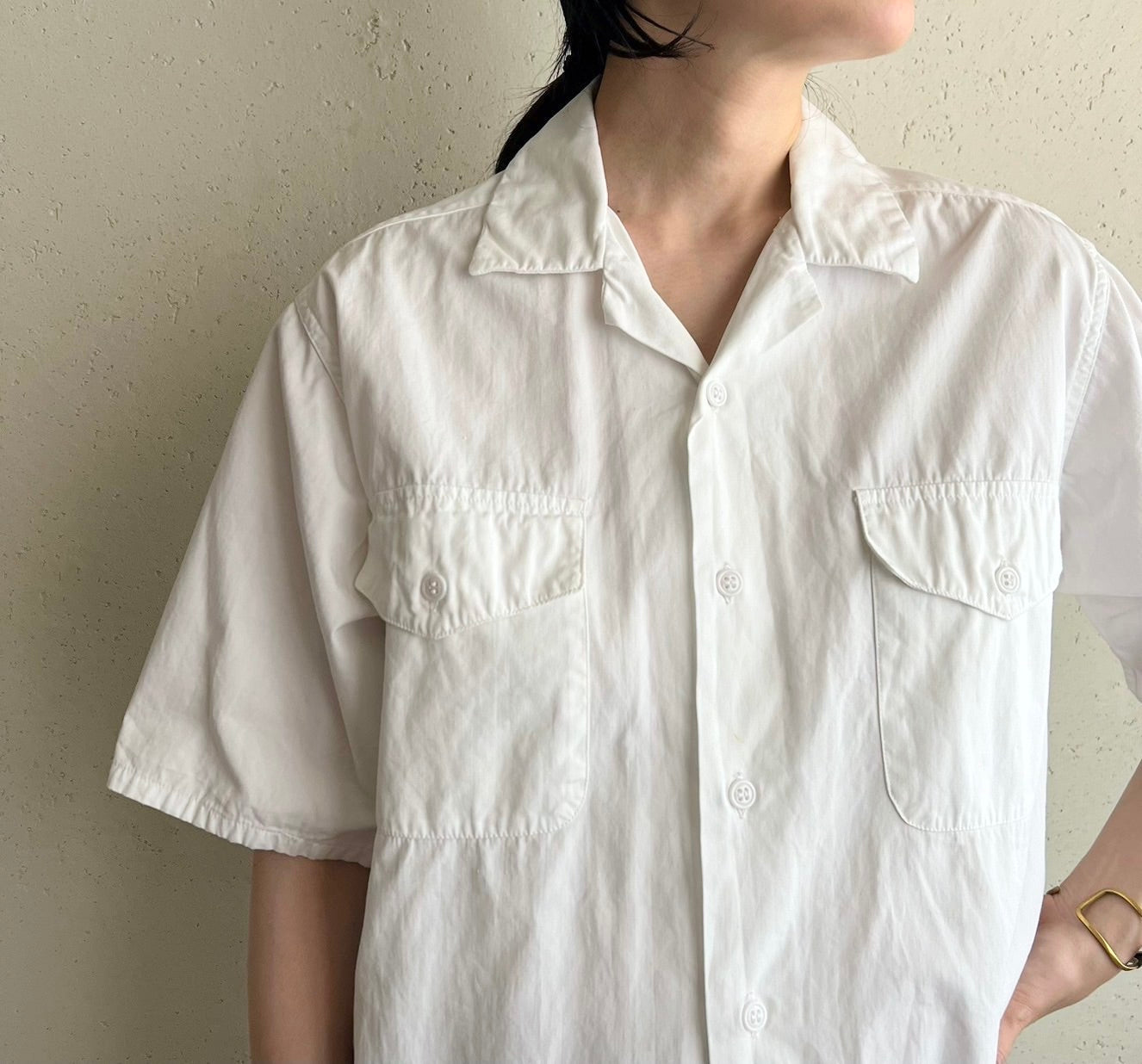 60s US ARMY Cotton Shirt