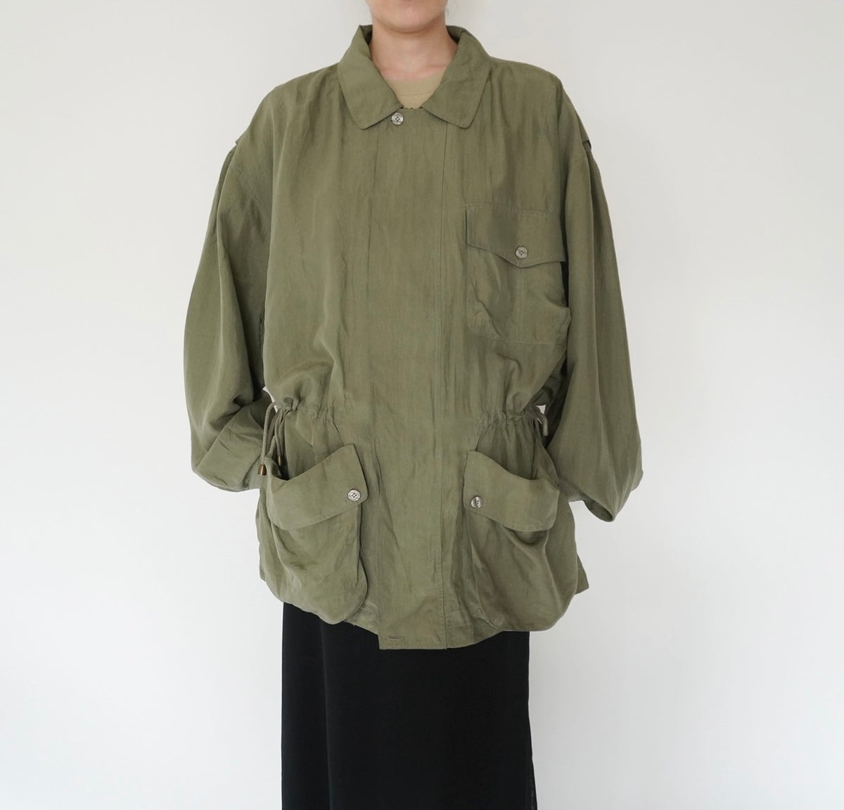 90s Silk Light Jacket