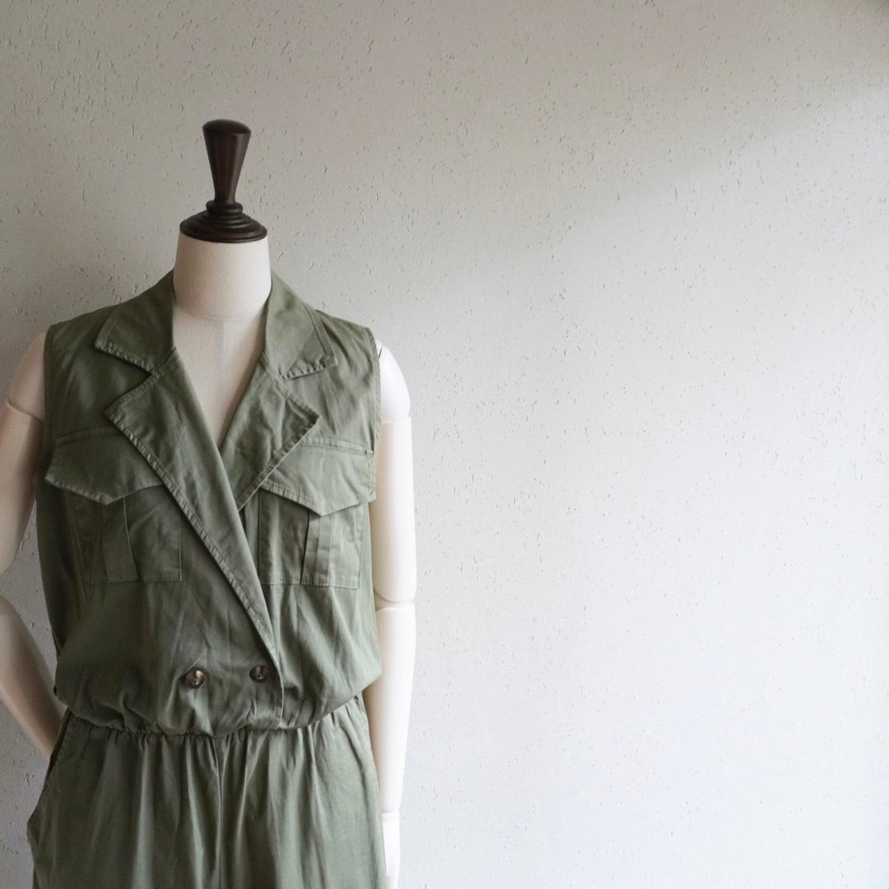 90s Sleeveless Jumpsuit Made in Italy