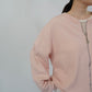 90s Zipped Sweater Made in USA