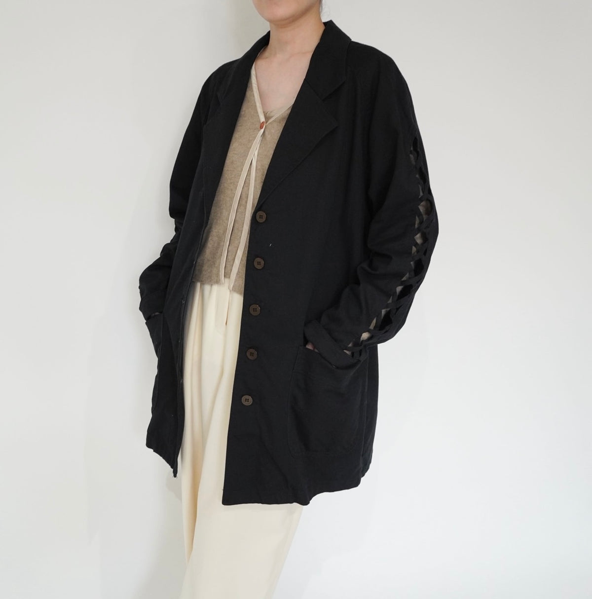 90s Design Cotton Light Jacket
