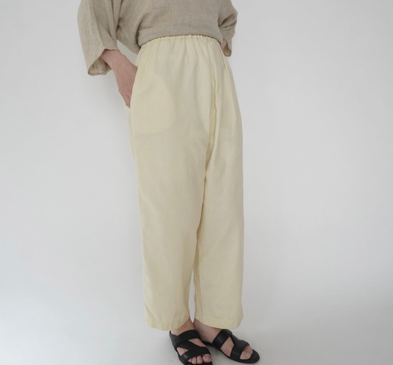 80s EURO Design Cotton Pants