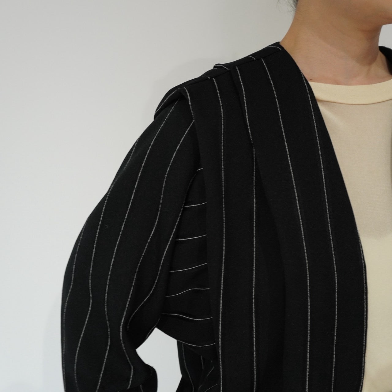 90s Striped Robe Jacket