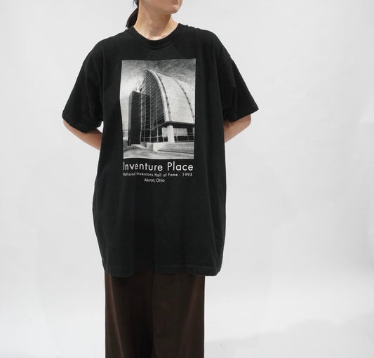 90s Photo Printed T-shirt Made in USA