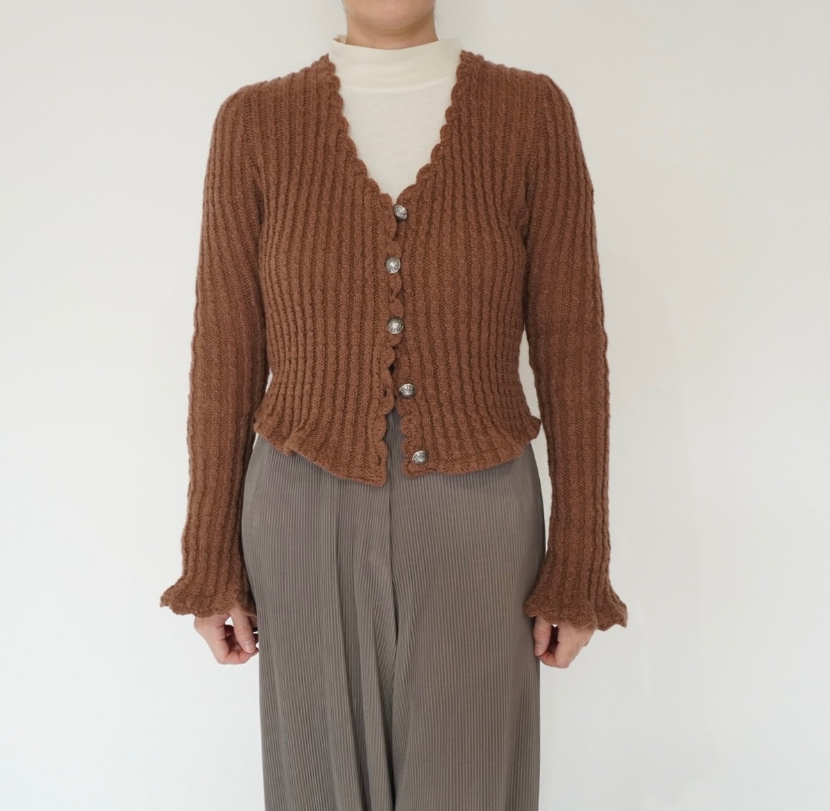 90s Design Knit Cardigan