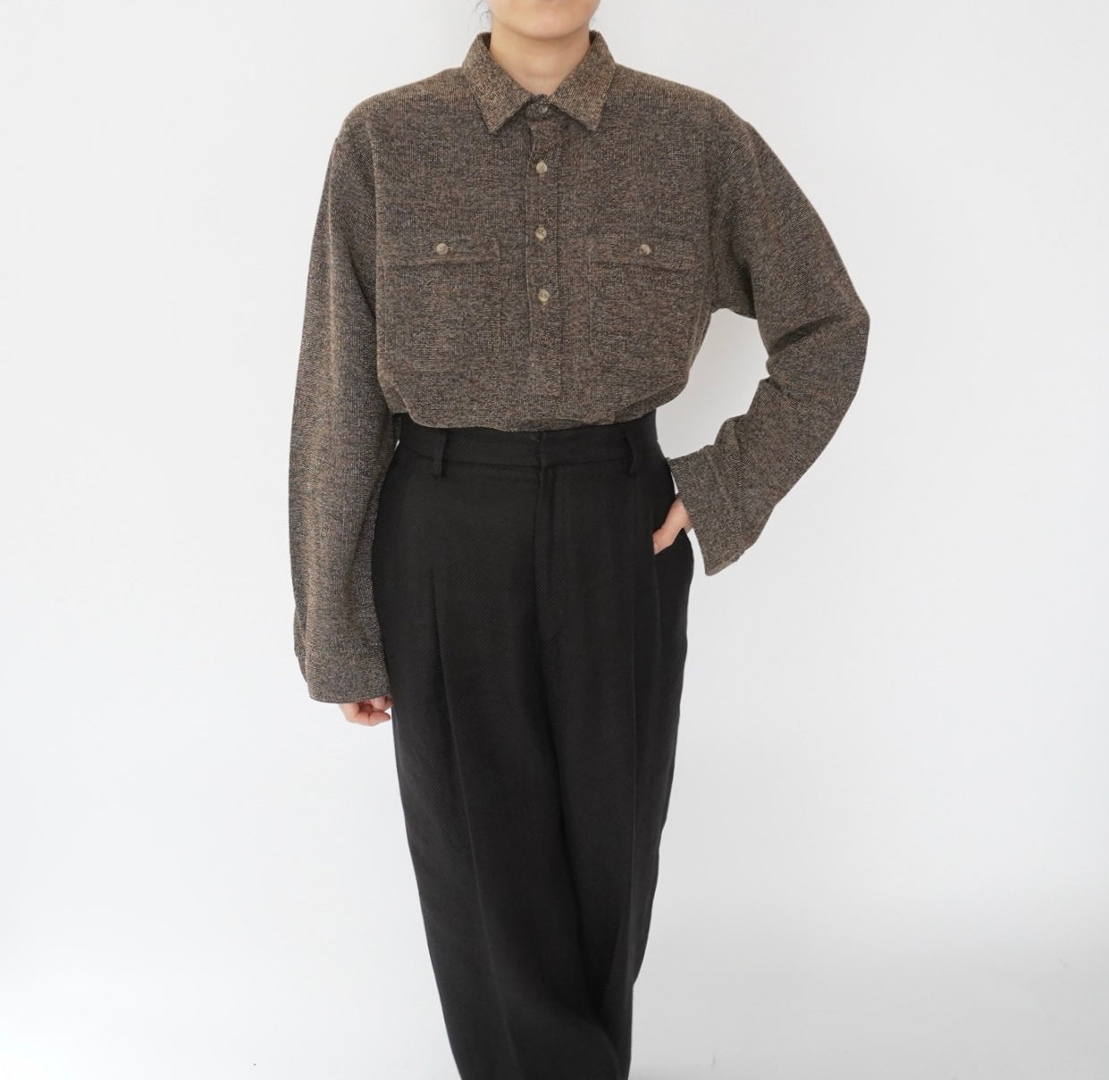 80s Pullover Shirt Made in USA