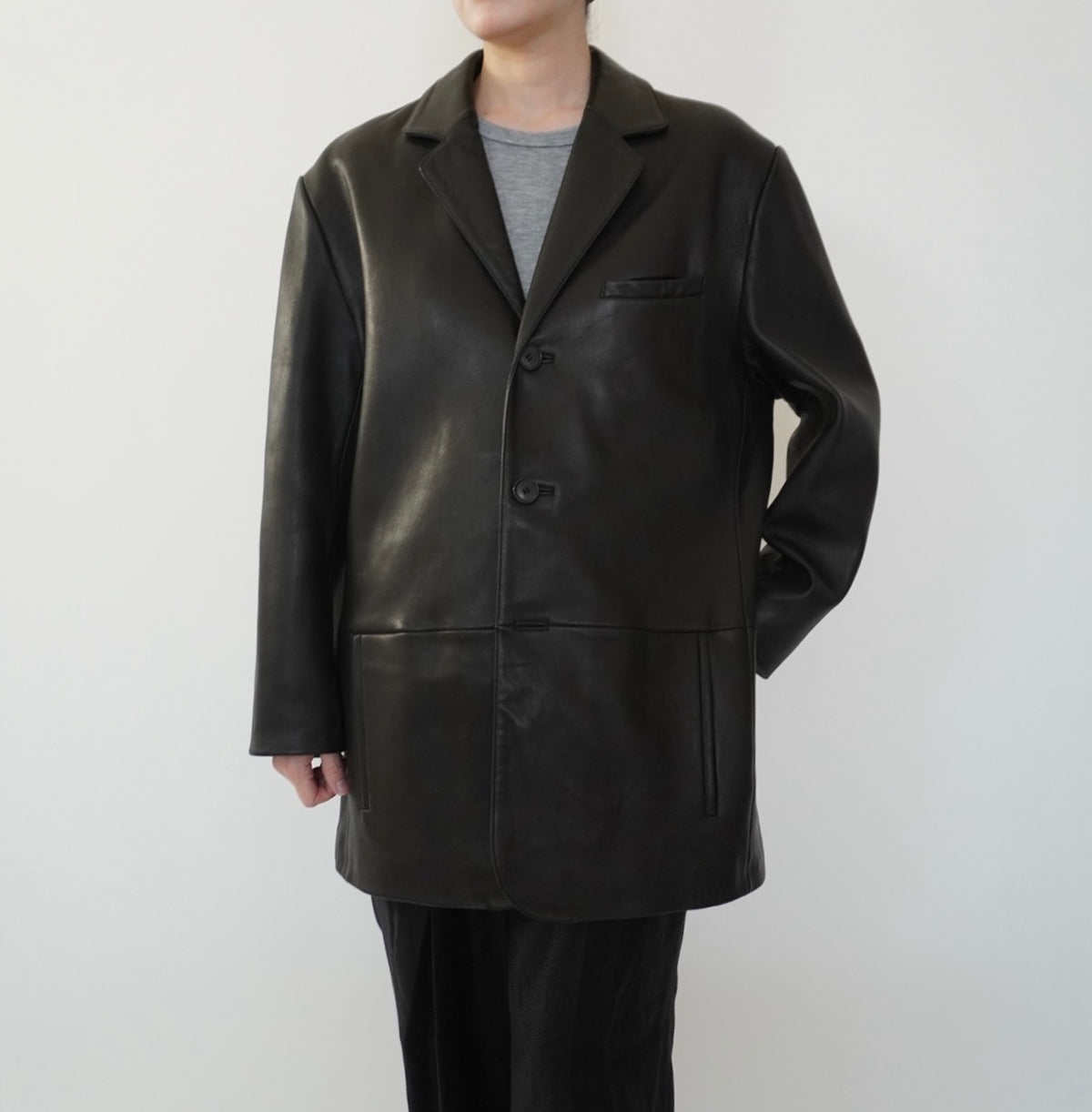 90s Leather Jacket