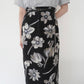 90s EURO Floral Print Skirt
