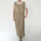 90s Floral Print Sheer Dress