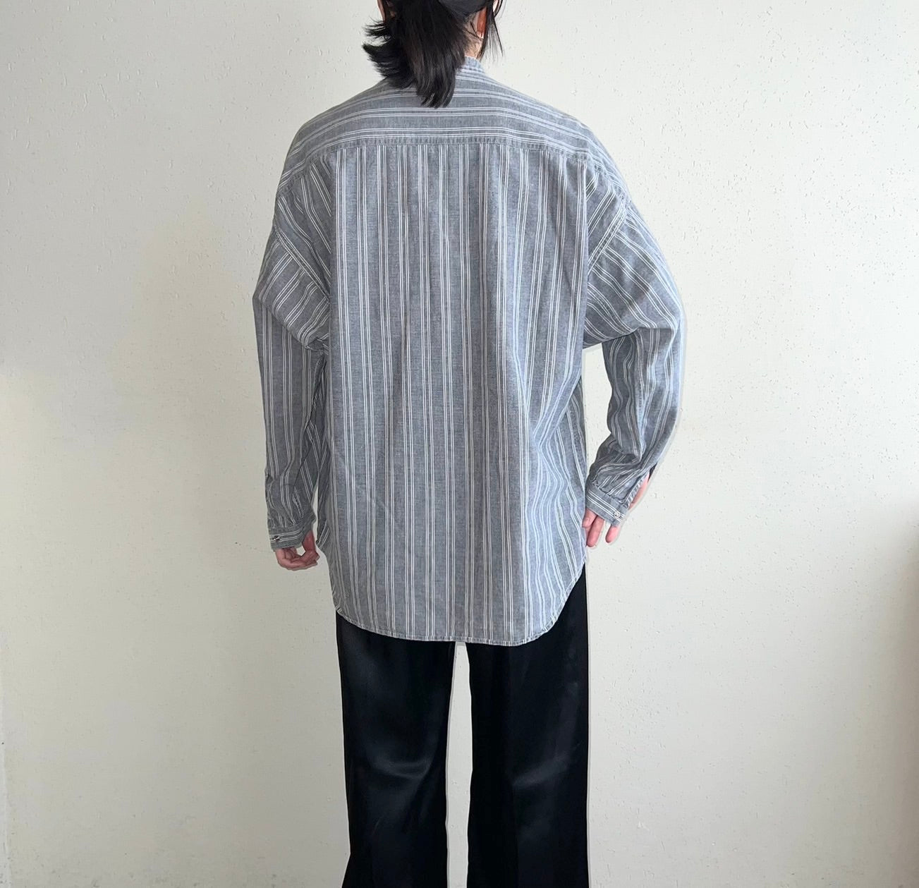 90s Striped Pullover Shirt