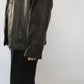 90s Leather Jacket Made in France