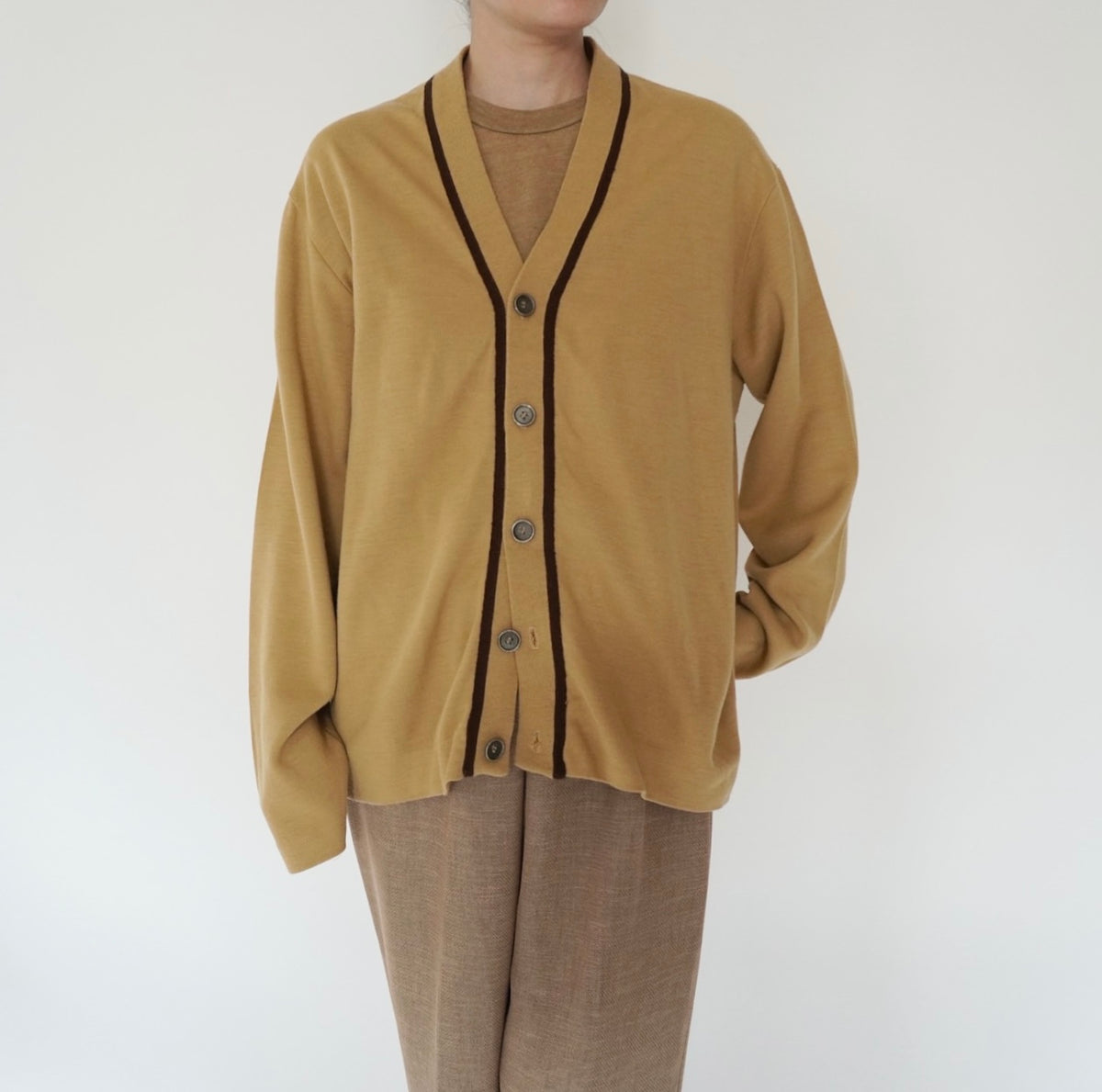 70s "TOWNCRAFT" Cardigan