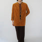 60s Lace Up Corduroy Top