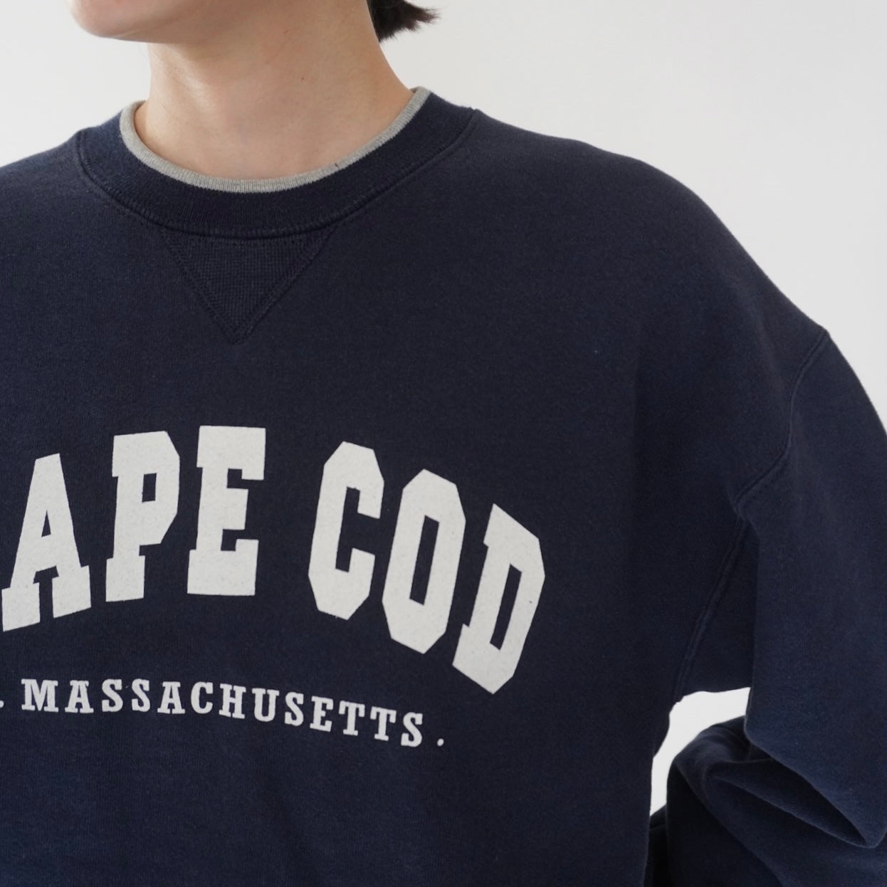 90s Printed Sweater Made in USA