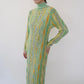 80s Design Cotton Knit Dress Made in Australia