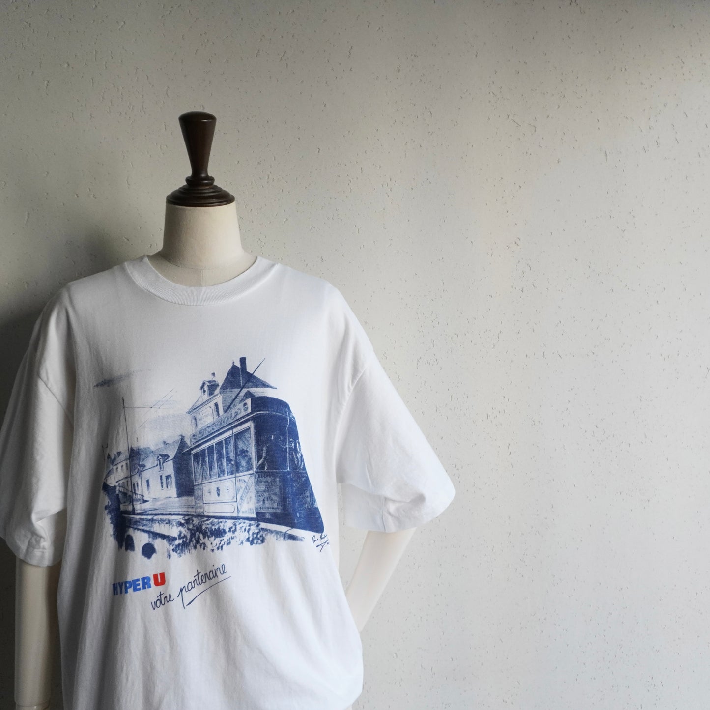 80s Printed T-shirt Made in France