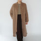 80s Mohair Long Cardigan,Light Coat