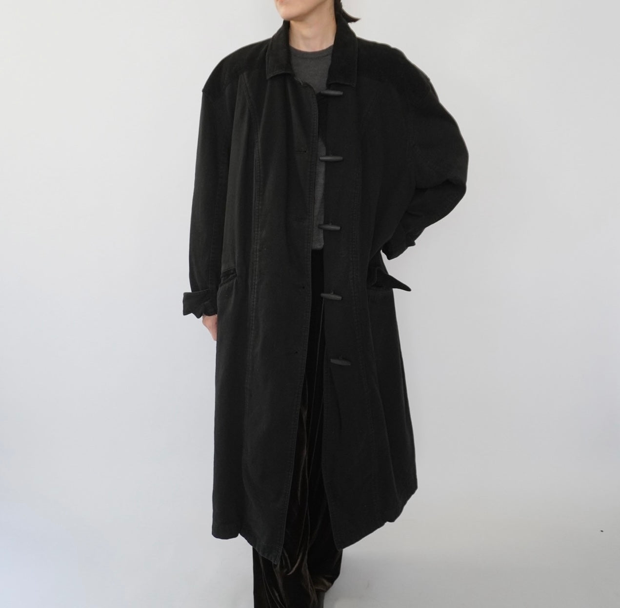 90s Cotton×Corduroy Coat