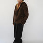 90s Faux Shearling Zipped Jacket