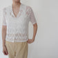 90s Crochet Shirt