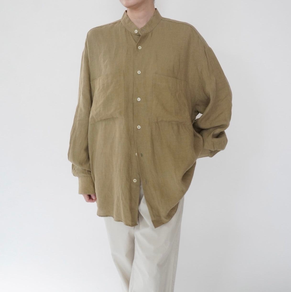 80s Linen Shirt Made in Italy