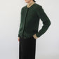 60s Green Mohair Cardigan