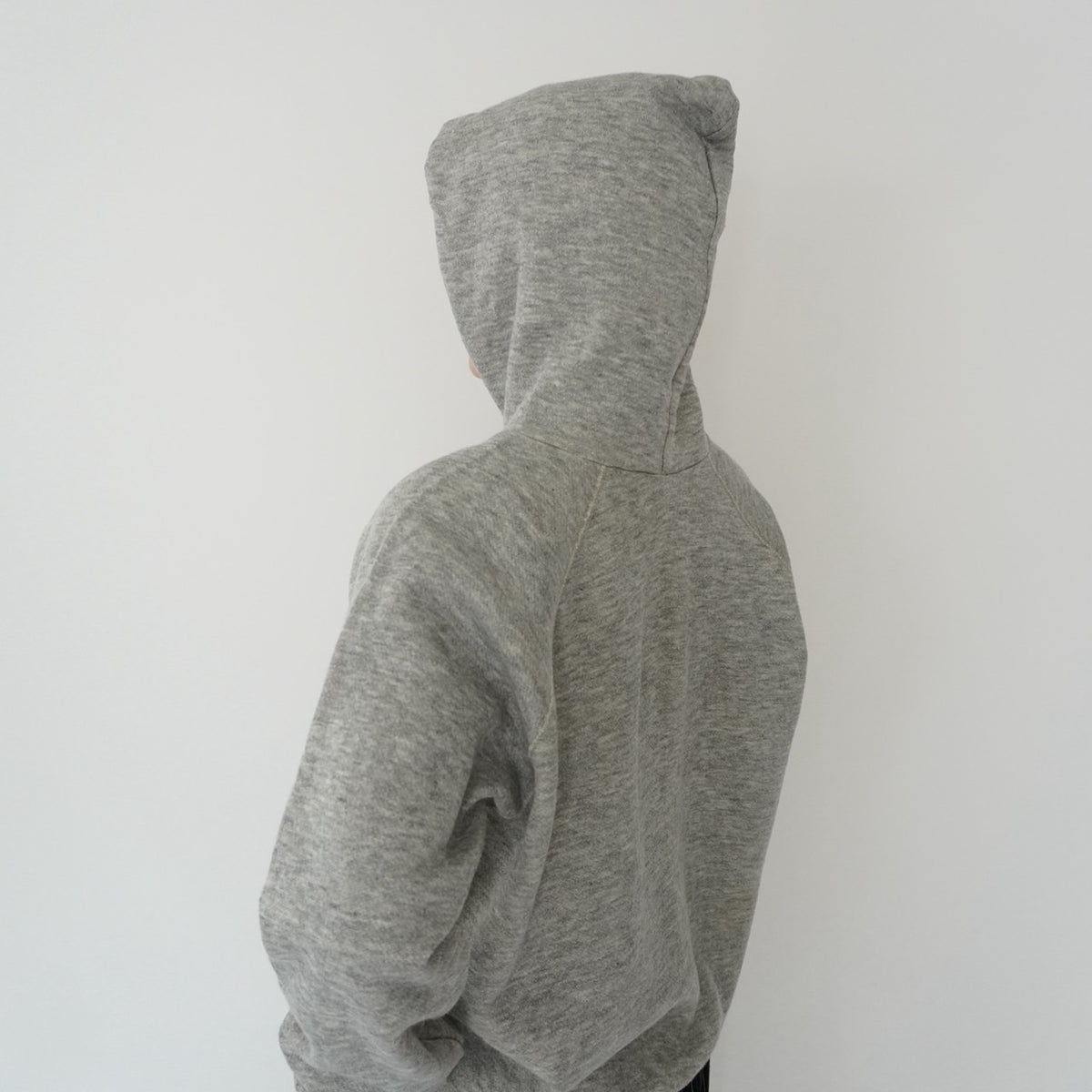 80s Hooded Sweater Made in USA Dead Stock