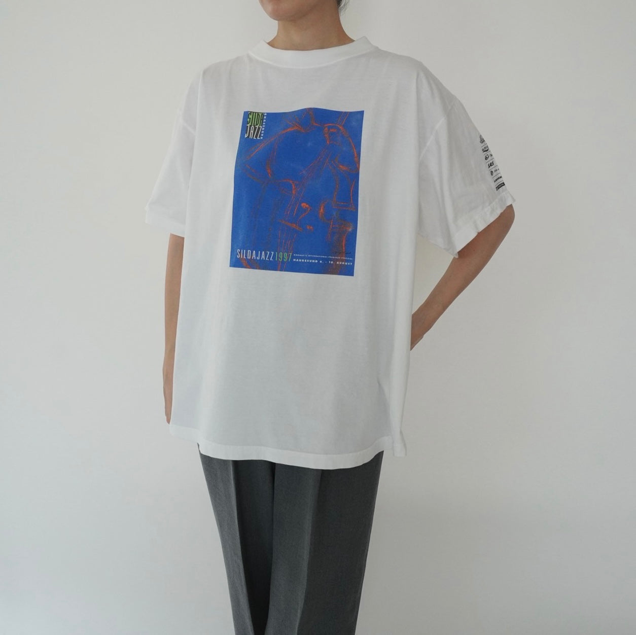 90s EURO  Printed T-shirt