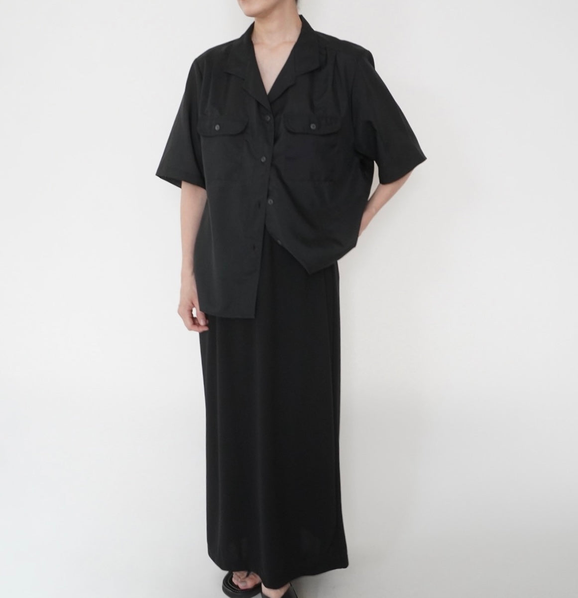 90s Black Shirt