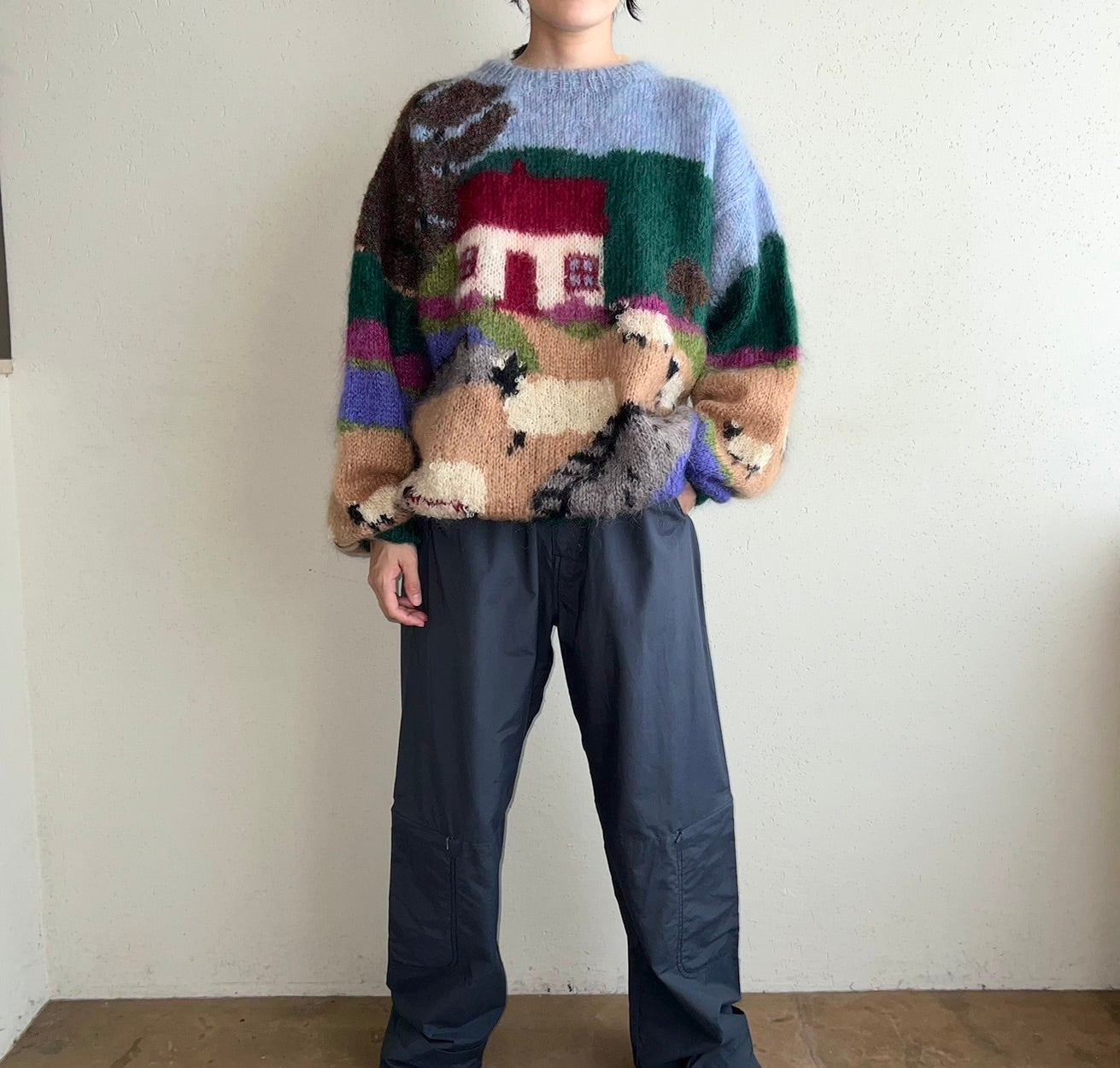 90s Design Mohair Knit