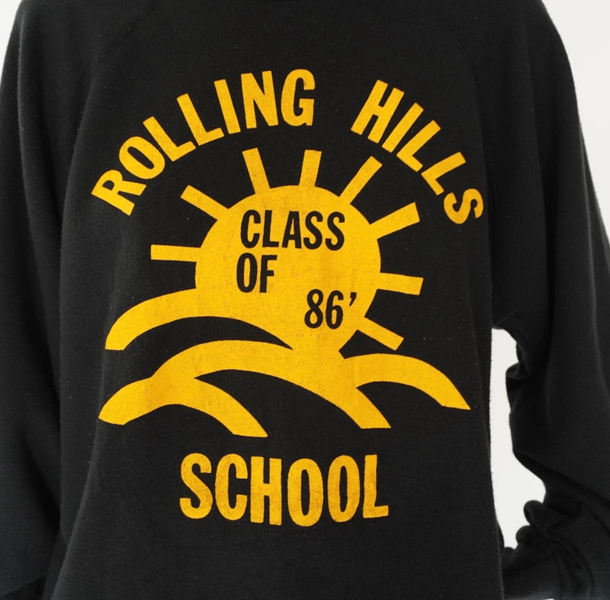 80s Printed Sweater Made in USA