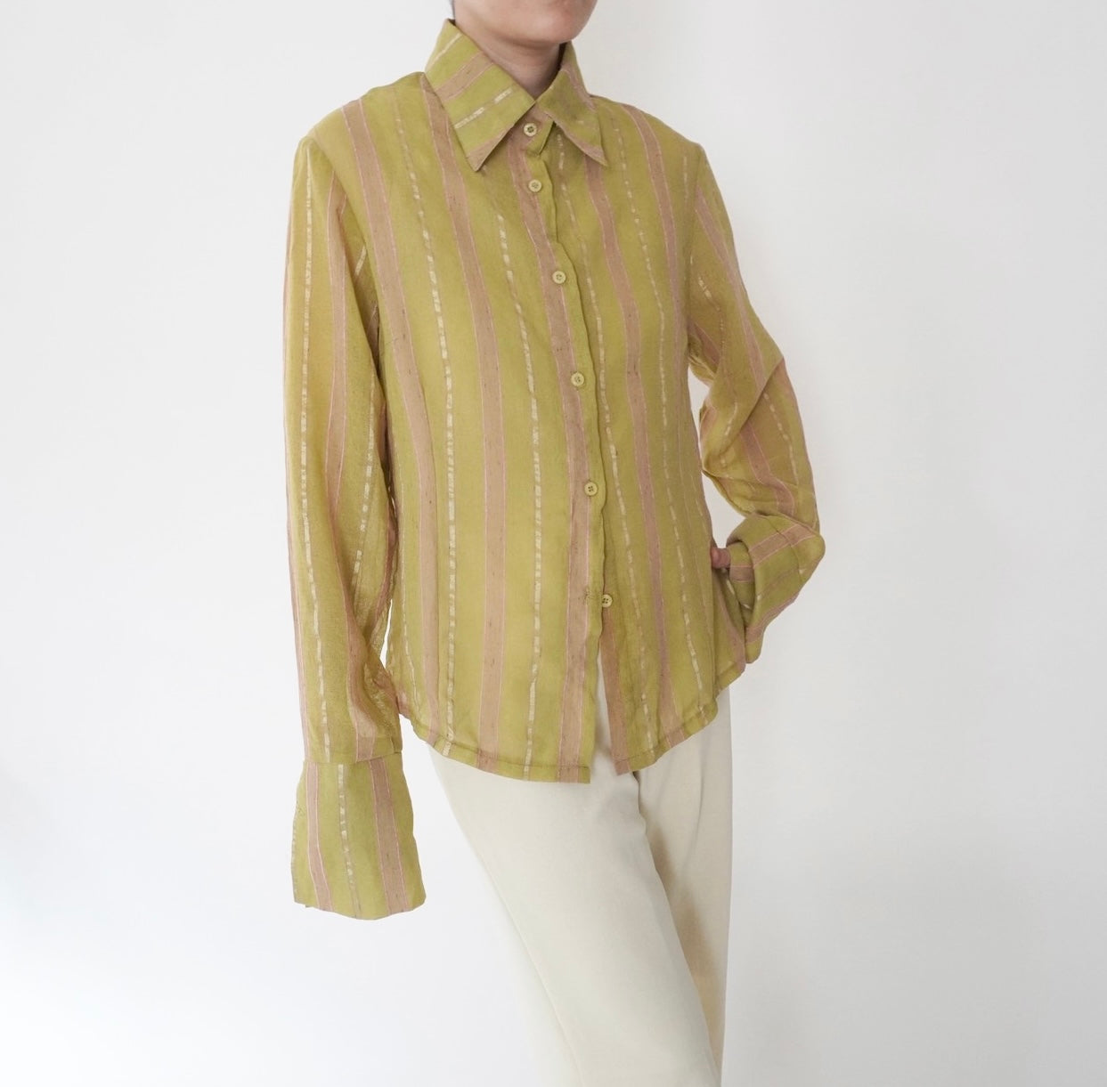90s Striped Shirt