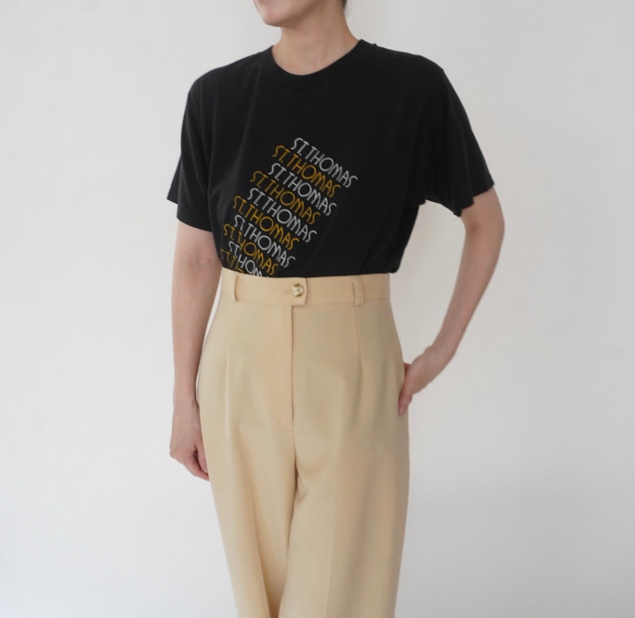 80s Printed T-shirt Made in USA