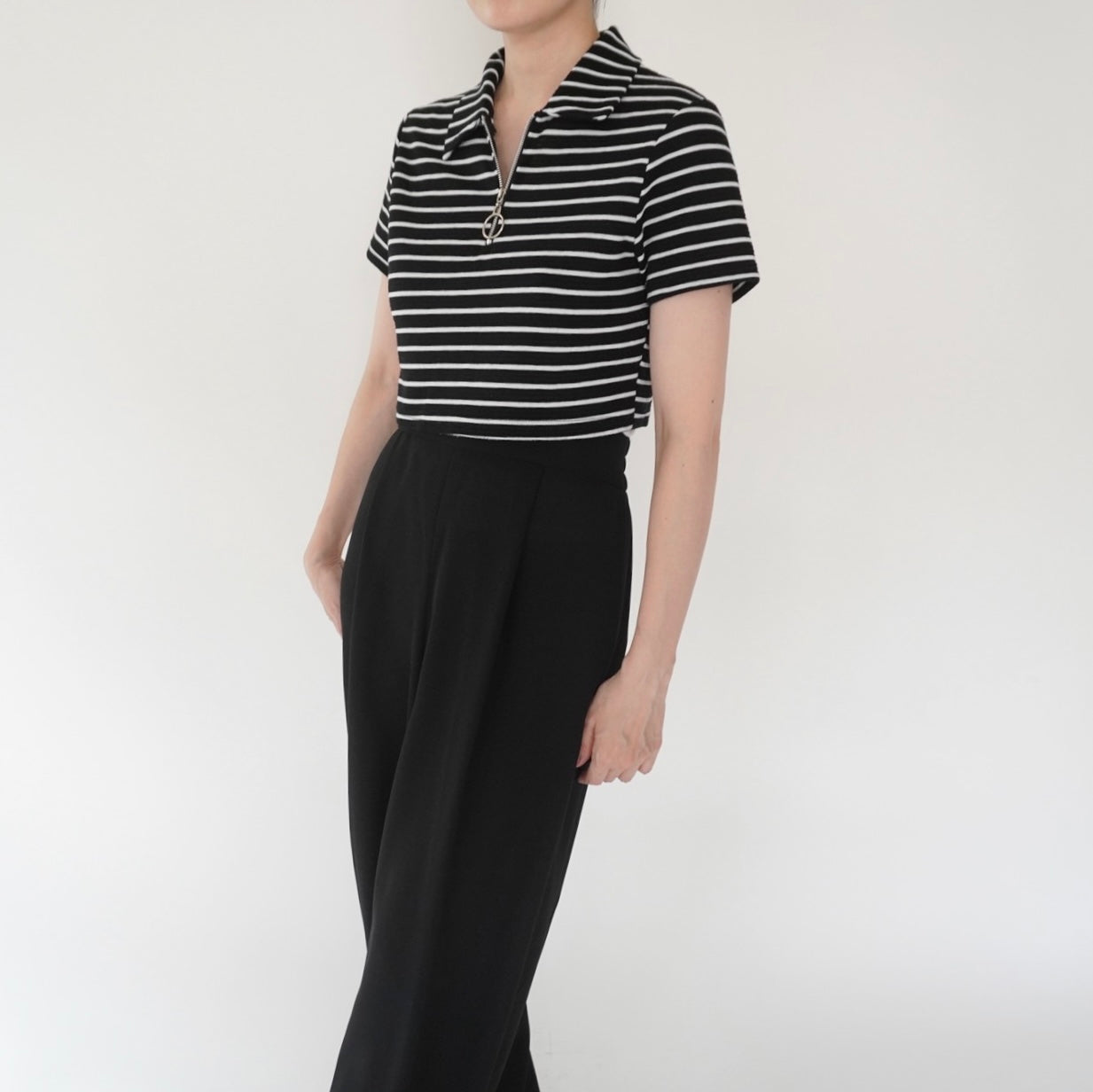 90s Cropped Top Made in USA