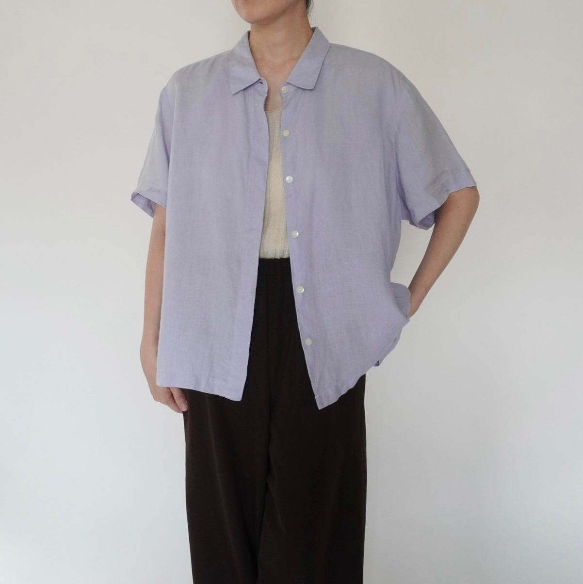 90s Linen Shirt