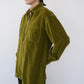 90s Velour Zip Shirt Jacket