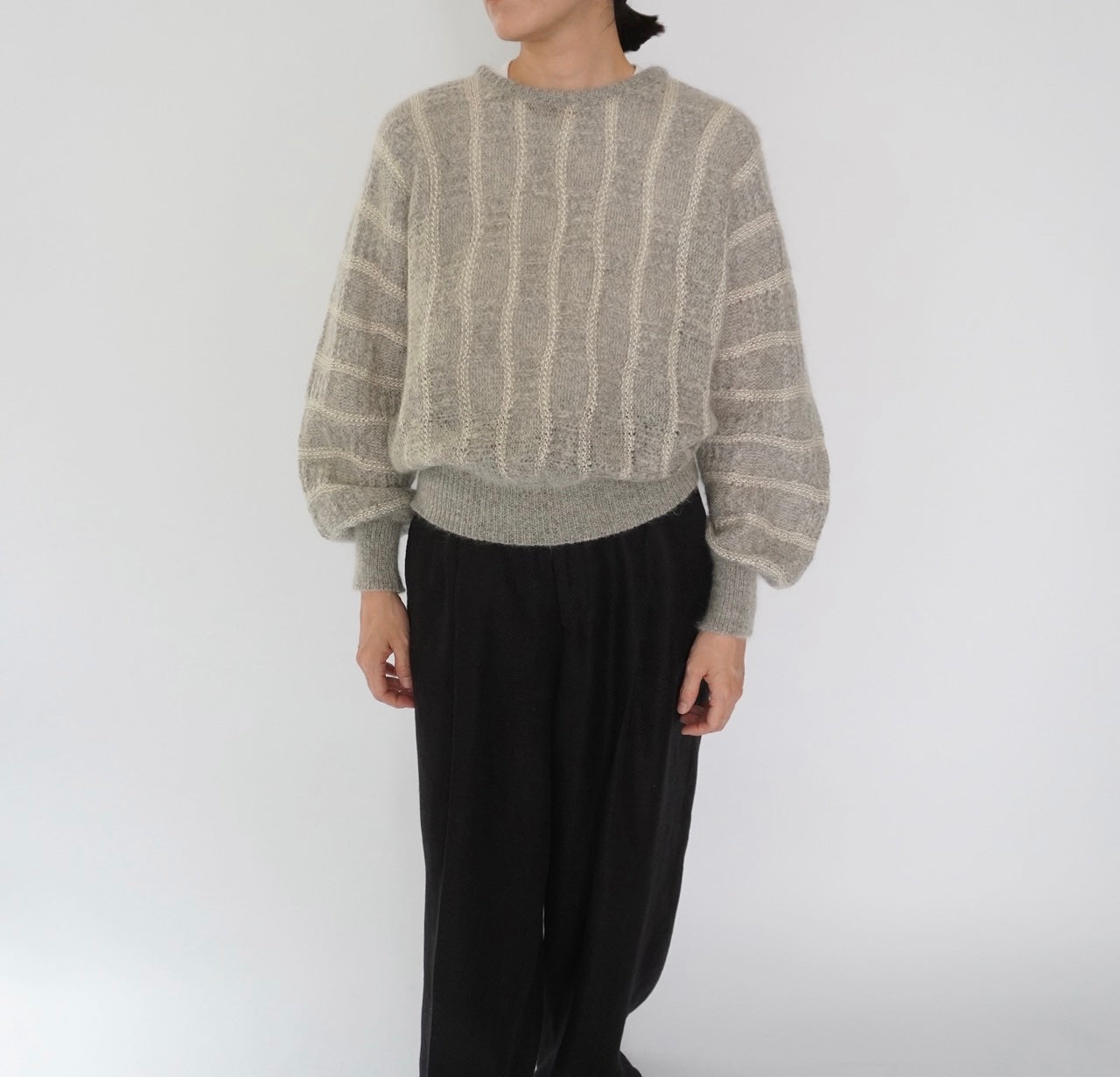 80s EURO Design Mohair Knit