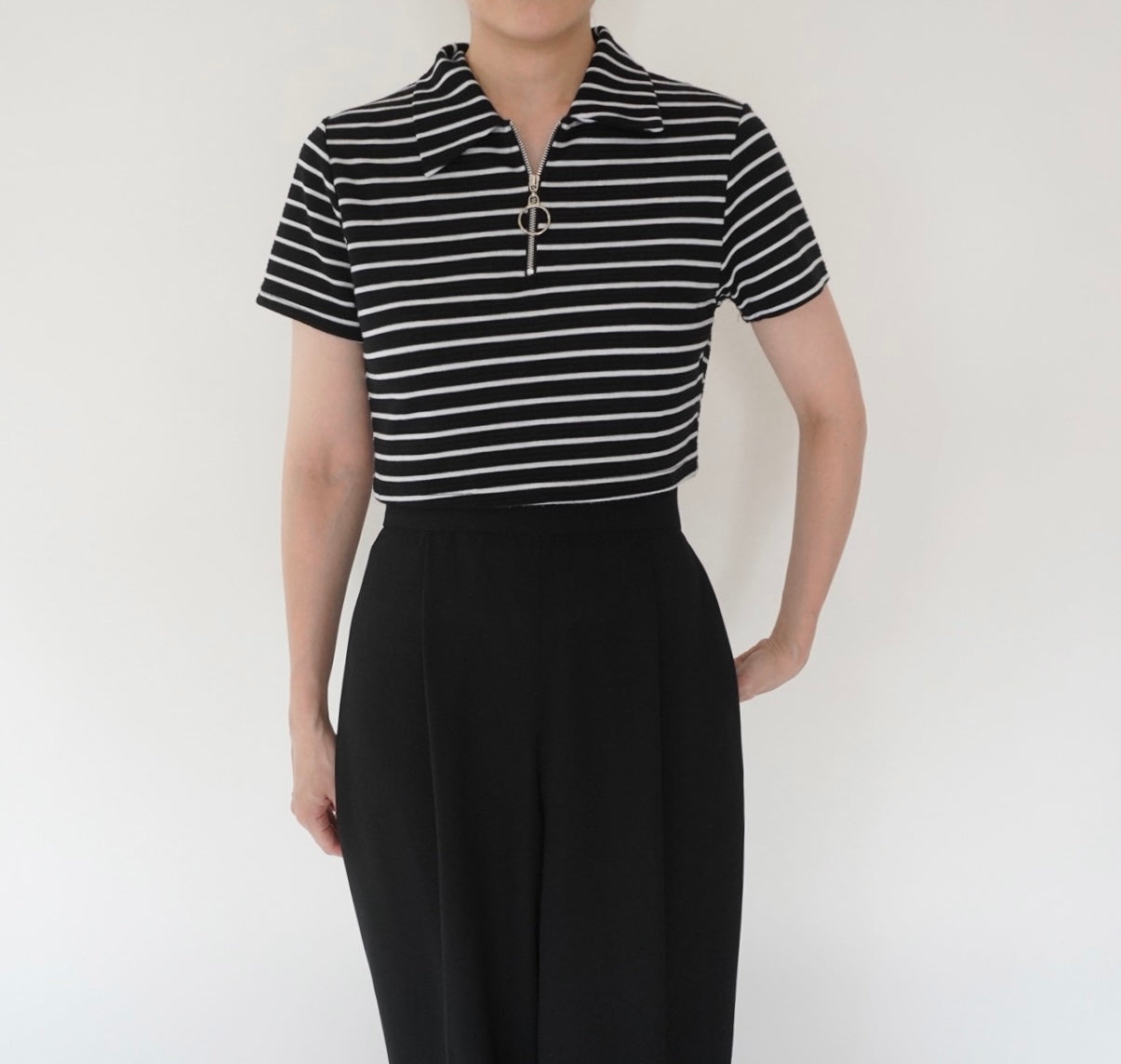 90s Cropped Top Made in USA