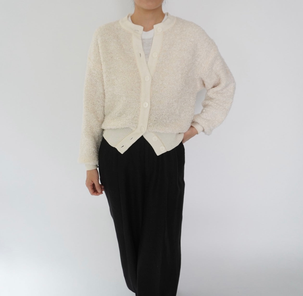 80s Design Knit Cardigan