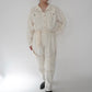 80s EURO Design Ivory Jumpsuit