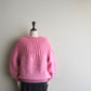 80s Ribbed Design Knit